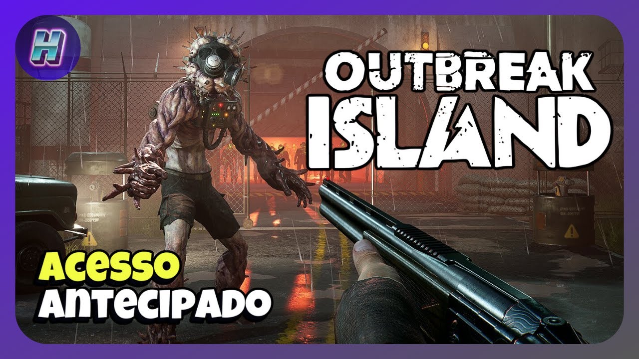 Outbreak Island – MINHA PRIMEIRA LIVE nesse survival de terror em mundo aberto! 👀