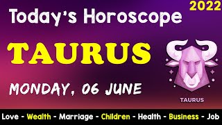 Taurus Horoscope for Today | Aj Ka Din Kaisa Rahe Ga | Aaj Ka Din | Daily Horoscope | 06 June 2022