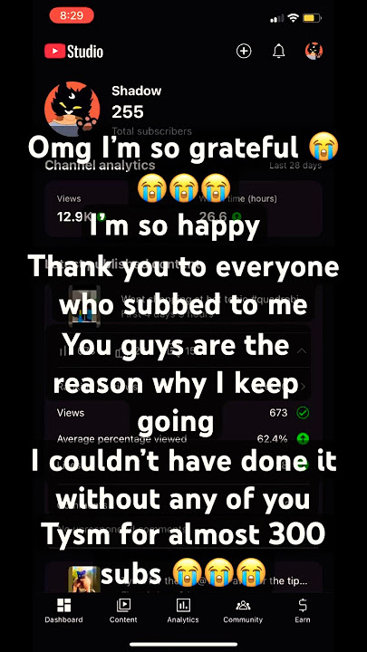 Tysm for almost 300 subs 😭😭😭 #quadrobist #thankyou #thankyousomuch #grateful #happy #fypシ