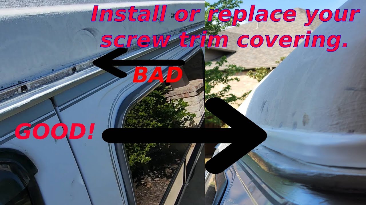 Conversion Van High roof Screw trim cap