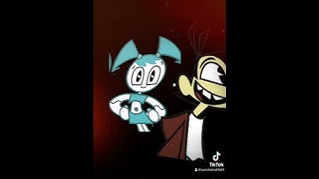 Sheldon saw Jenny wakeman dancing #mlaatr #mylifeasateenagerobot #jennywakeman #jenny