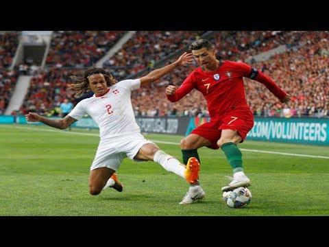 Espectacular el tunel que nos mostro Cristiano Ronaldo vs Kevin Mbabu | Aleymi