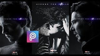Picsart Avengers Endgame Poster editing tutorial || Avenge the fallen screenshot 5