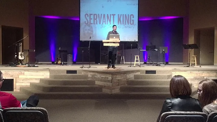 Servant King, our Savior as Servant | Michael Hunsberger | Christian Life in Des Moines