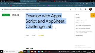 Develop with Apps Script and AppSheet: Challenge Lab