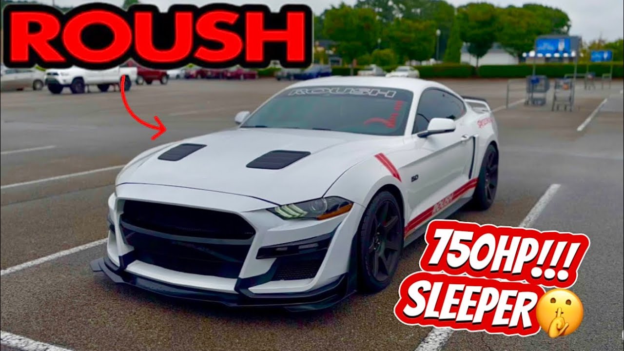 BOOSTED MUSTANG GT CUTTING UP IN THE RAIN(POV)