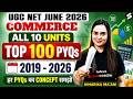 UGC NET Commerce Classes | UGC NET Commerce All 10 Units PYQs | UGC NET Commerce By Niharika Mam