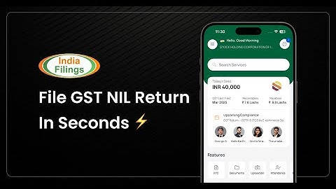 How to File Your GST Nil Return Using the IndiaFilings Website