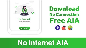 No Internet Screen AIA File For Kodular | No Internet Connectivity Notifier - Kodular Free AIA File