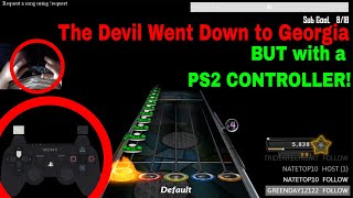 The Devil Went Down To Georgia BUT with a PS2 CONTROLLER! (Dualshock)