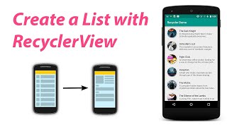 Create a List with RecyclerView - Android Developers