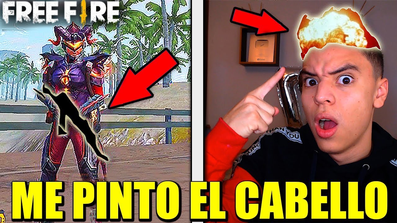 ME PINTO EL CABELLO POR CULPA DE LA MEJOR AK-47 DE TODO FREE FIRE | TheHectorino camera iphone 8 plus apk