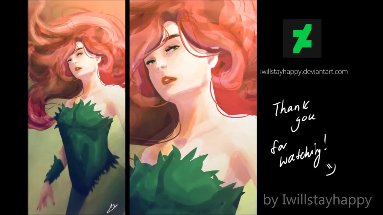 | Poison Ivy - DC | DIGITAL SPEEDPAINT