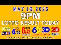 9pm Lotto Result Today May 19 2026 PCSO 