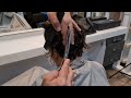 Ense Kısmı Katlı (Bombeli) Bob Saç Kesimi Nasıl Yapılır [Serkan Karayılan]