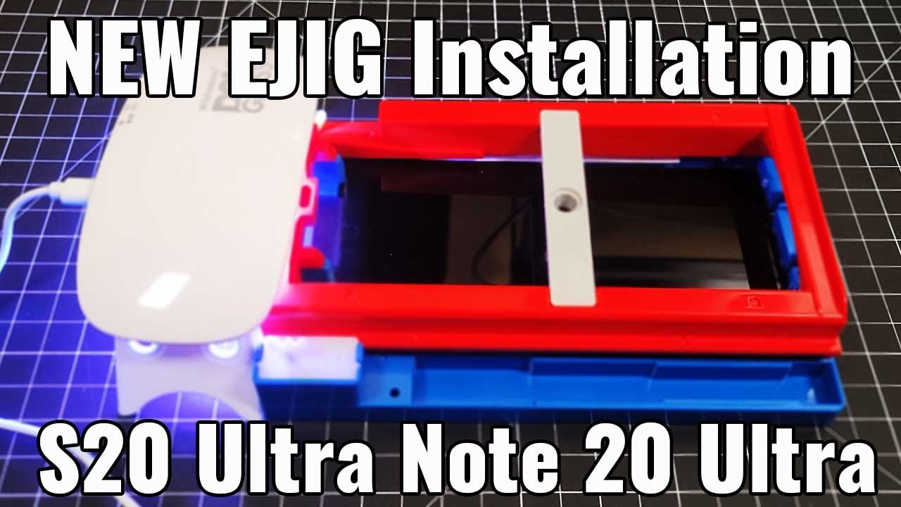 New Whitestone Dome Glass Samsung Galaxy S20 Ultra EJIG Install Tutorial