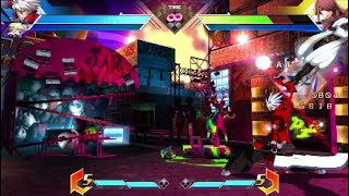Attempting to perform the Dustloop combo