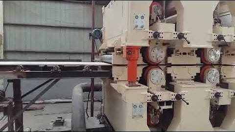 double side calibration sanding machine