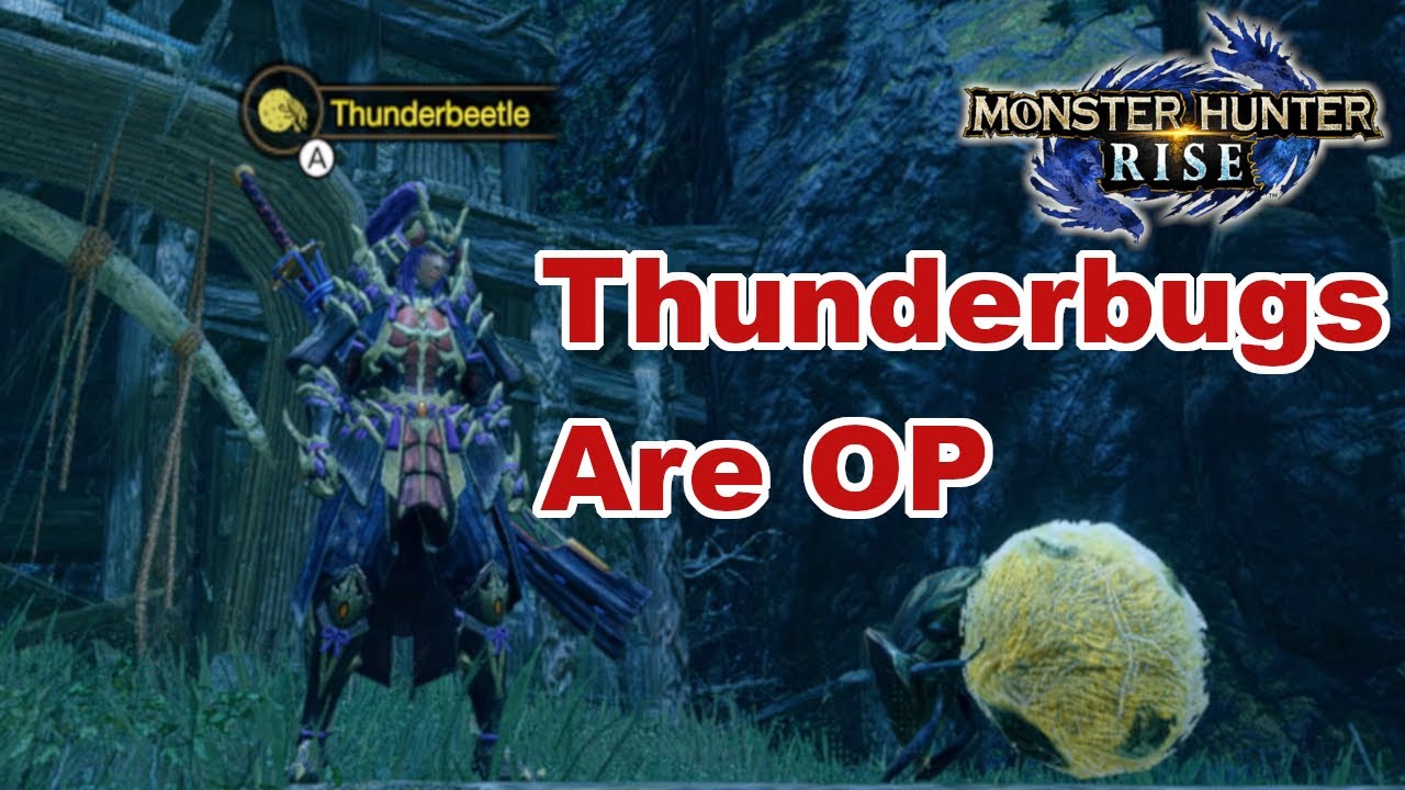 Thunderbug + Longsword = OP Monster Hunter Rise - YouTube