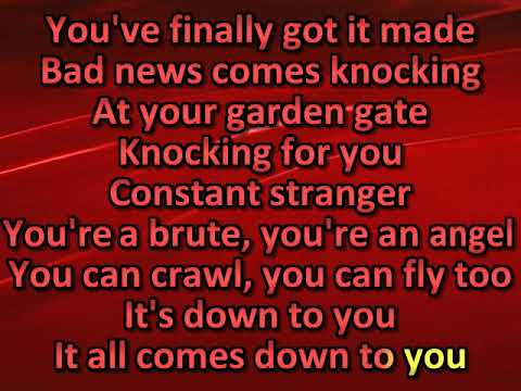 Joni Mitchell Down to You (karaoke)  (by request)