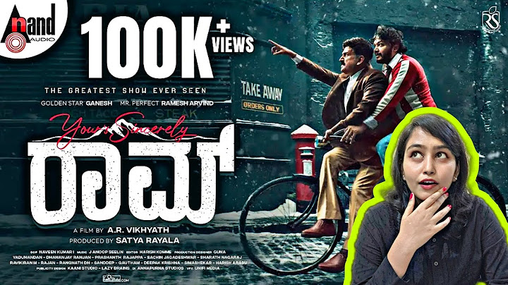 Your's Sincerely RAAM First Look Teaser | ⭐Ganesh | Ramesh Aravind | J.Anoop Seelin | A R.Vikhyath