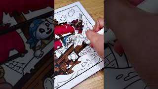 ⛵️ Scourge of the Seas | Spooky Places Coloring Book by Jade Summer