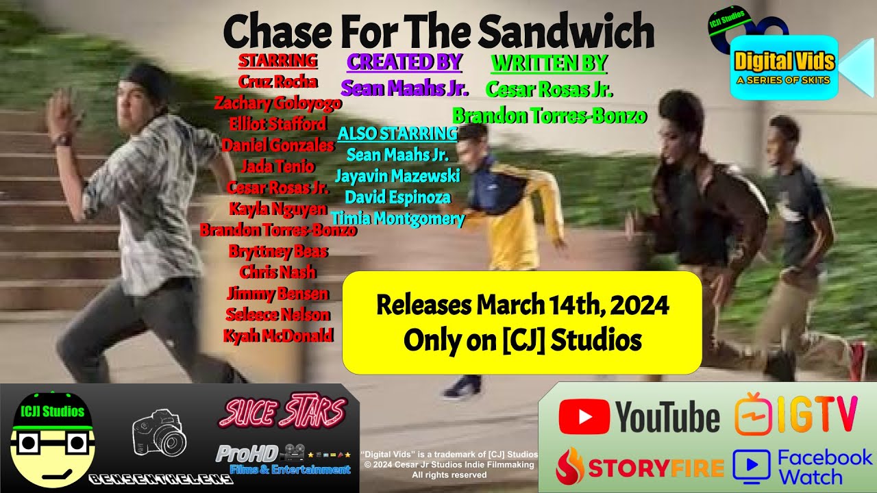 [CJ] Studios Trailer: Chase For The Sandwich - YouTube