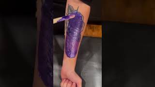 Arm Waxing with Sexy Smooth Hypnotic Purple Seduction | Watch the Magic with @skinbylena98