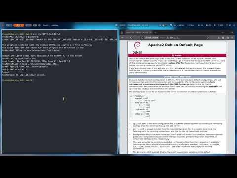 Tutorial Install Web Server Apache di Debian 13 & Edit Tampilan Index HTML 🌐