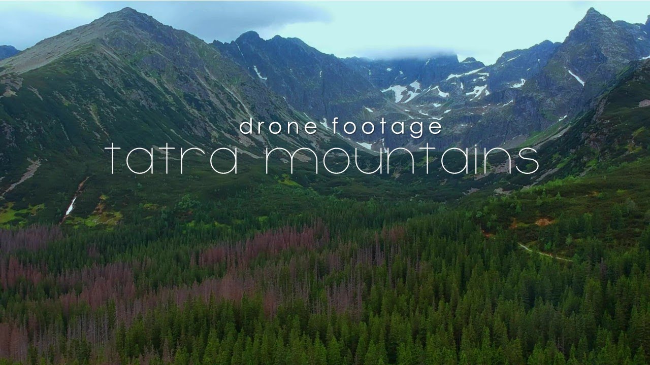 DJI SPARK DRONE FOOTAGE/ HIGH TATRA MOUNTAINS/ CYCLING & HIKING TOUR/ CINEMATIC