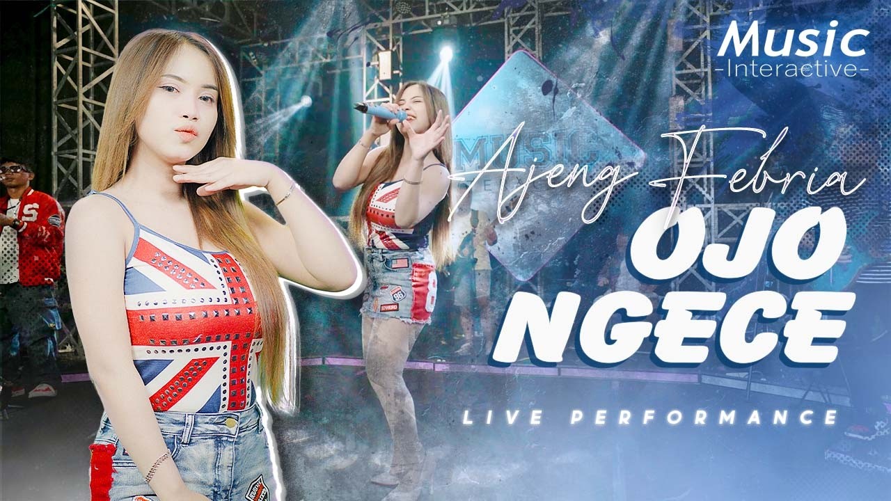 AJENG FEBRIA - OJO NGECE (Official Music Live) Nek numpak becak asepe metu telak