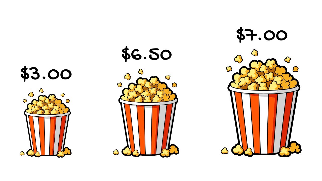 Why You Buy the LARGE Popcorn!?