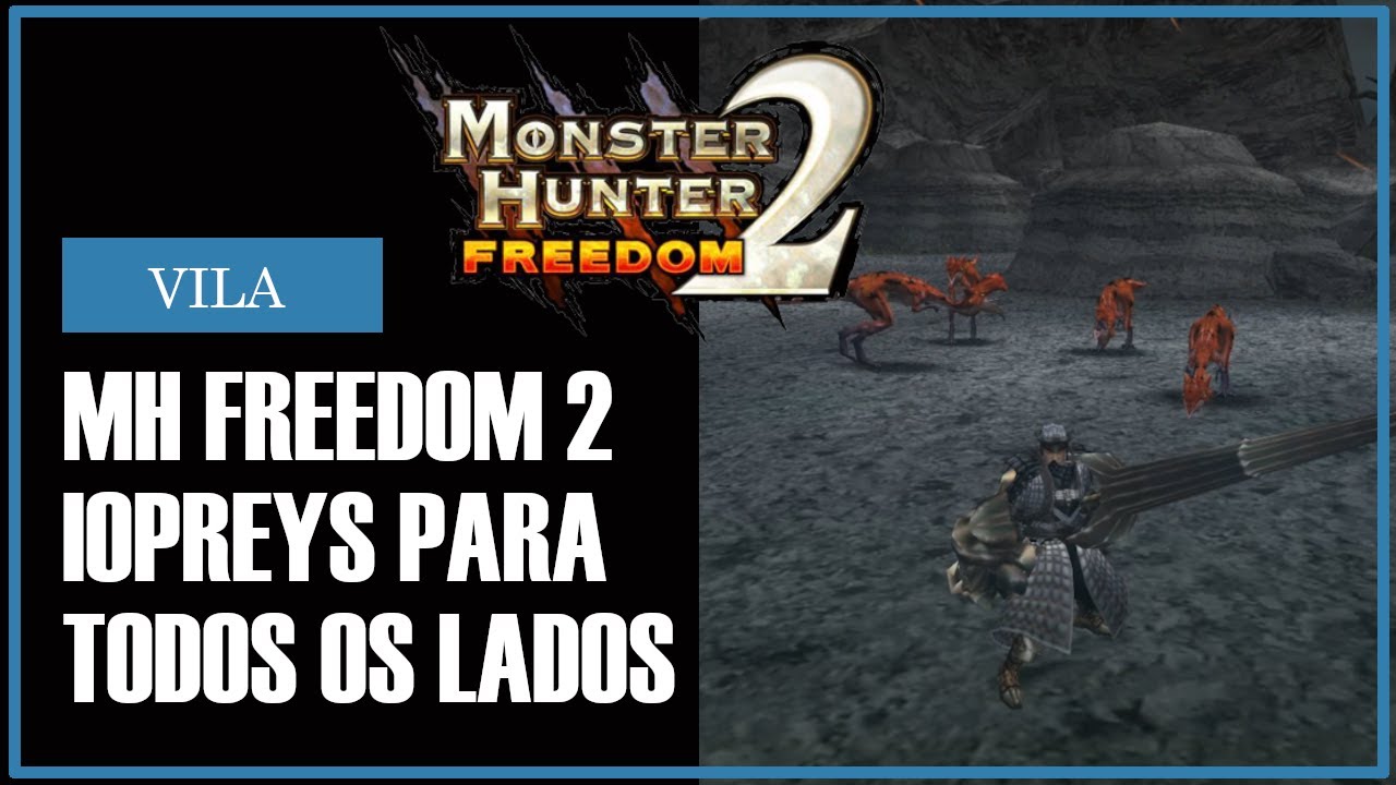 Monster Hunter Freedom 2 - Sendo Obrigado a Caçar 20 IOPREYS! |DETONADO#43|