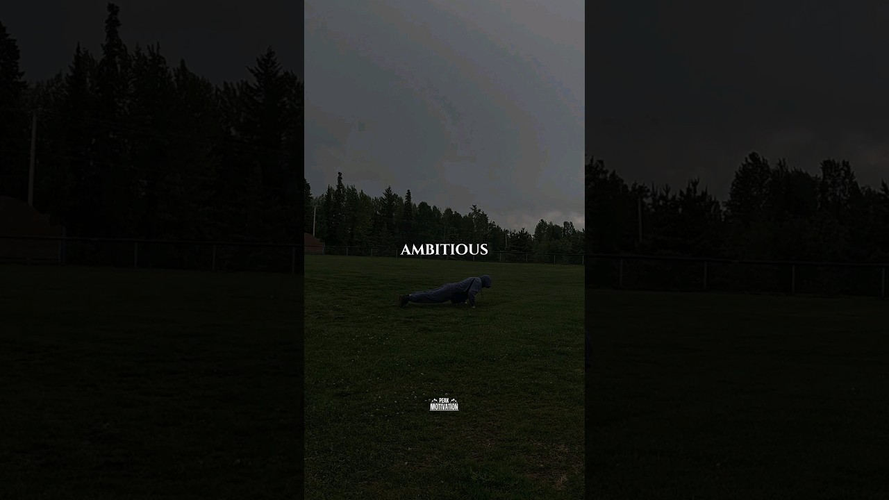 Be Ambitious About Your Goals 