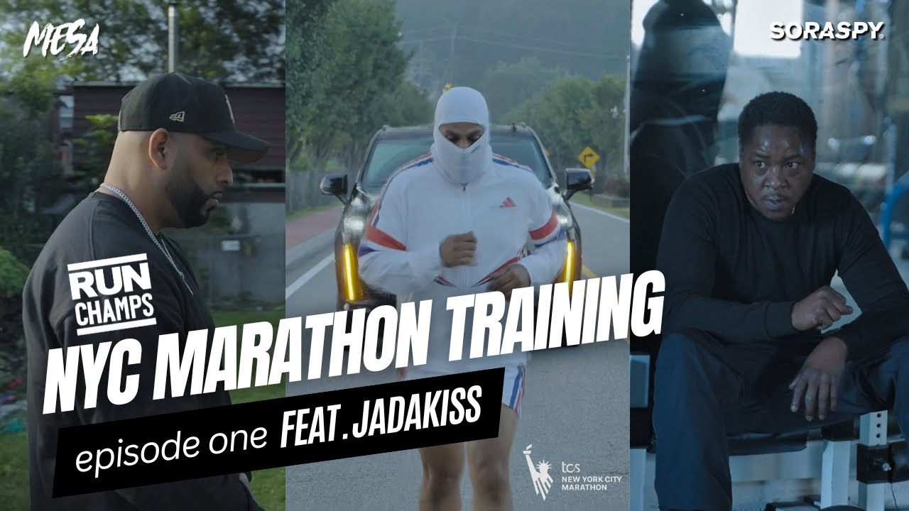 Run Champs NYC Marathon Training Feat. Jadakiss Episode 1 | Mesa x Directed by Joe Fucarino