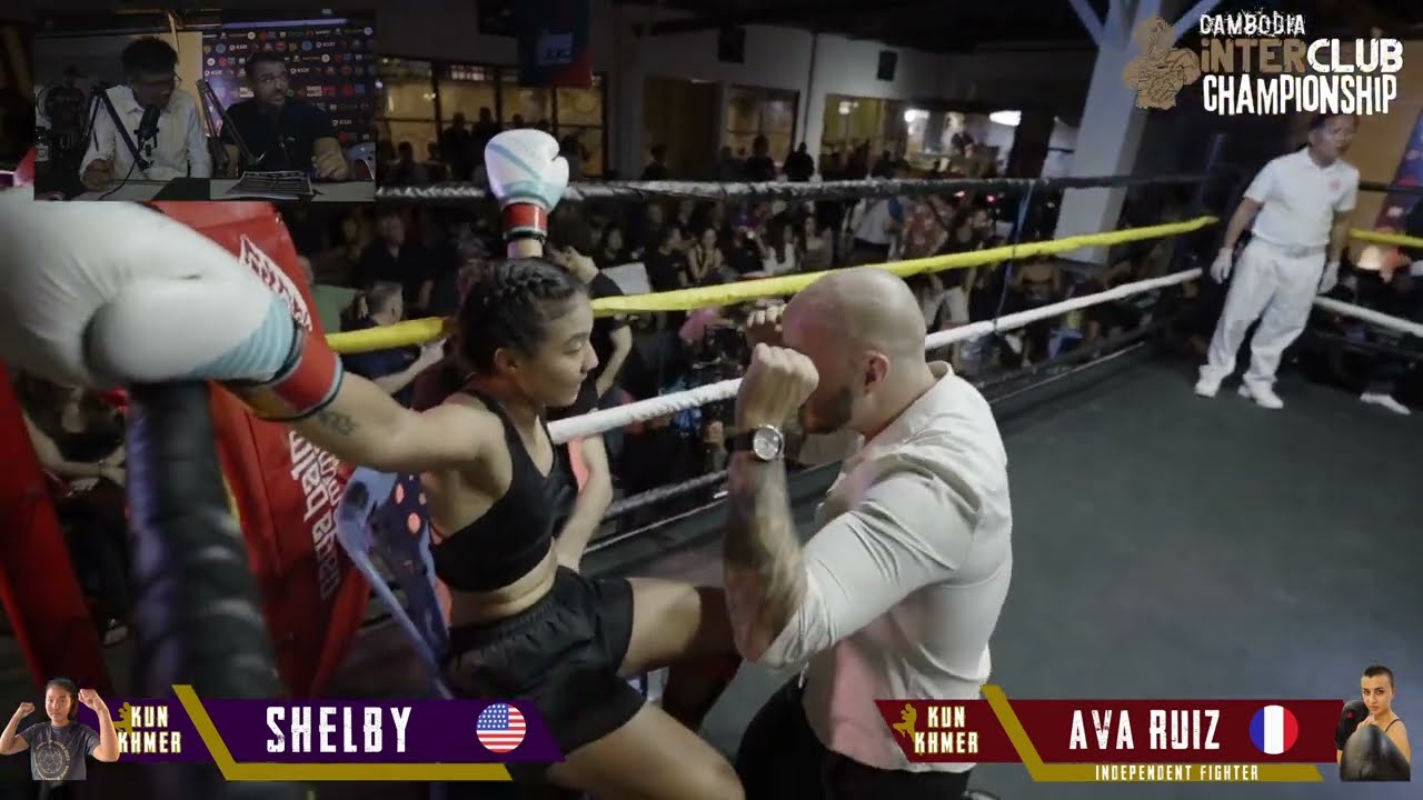 AMERICAN SCHOOL TEACHER Vs FRENCH OCCUPATIONAL THERAPIST—FEMALE KUN KHMER KICKBOXING