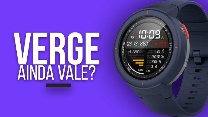 Relógio Xiaomi Amazfit Verge Lit A1818 Cinza - Detona Shop