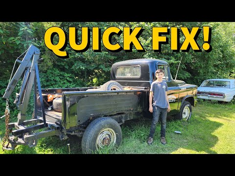 JD Rebuilds and Replaces Starter on Family Farm Truck '59 Dodge