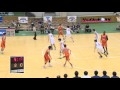 関東大学バスケ2015リーグ戦、拓殖大学vs慶應義塾大学