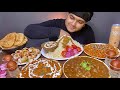 Eating chole bhature  paneer butter masala dal makhanidahi puri2xspicy  eating show  food eat