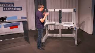 Bosch Rexroth function-integrated profiles for cable management