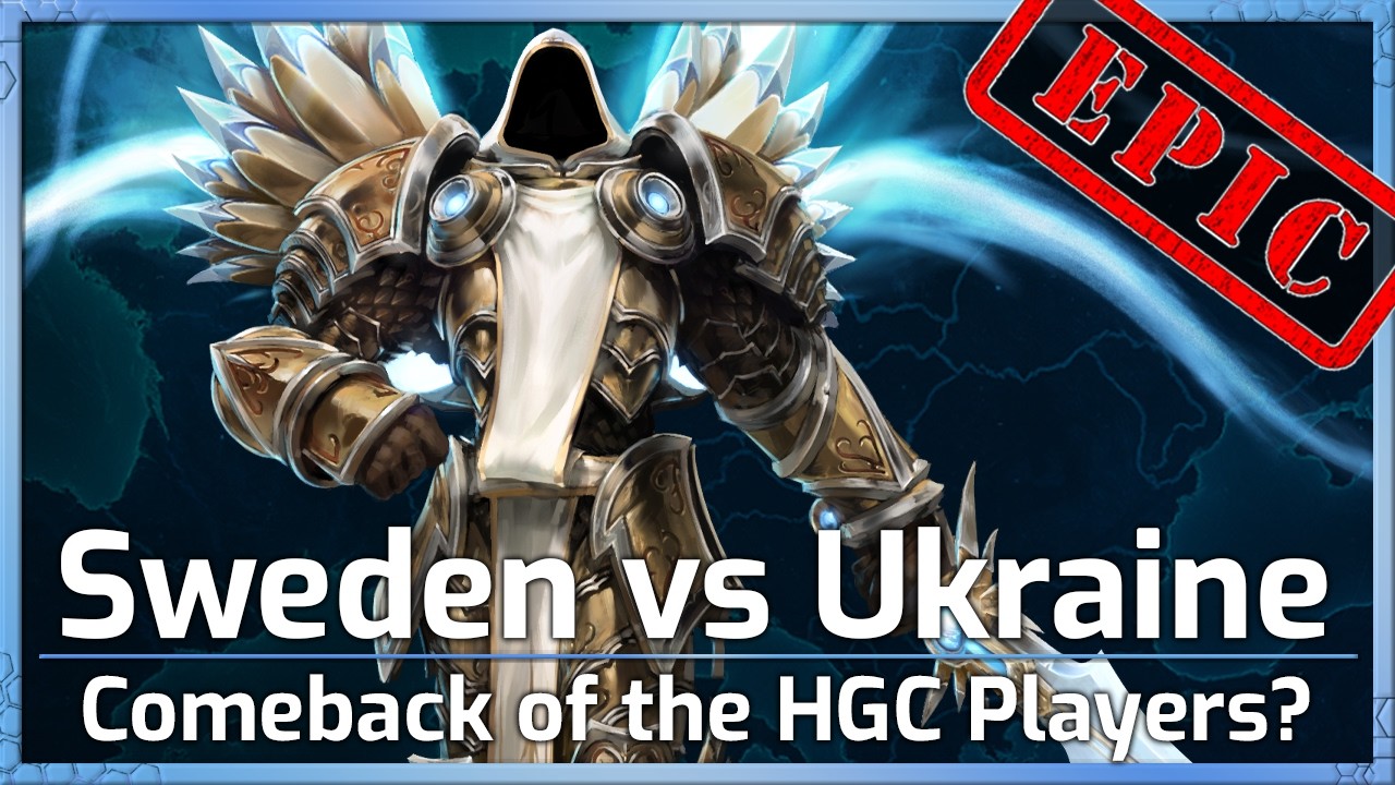 EPIC! Sweden vs Ukraine! The HGC Players are Back! - Nations Cup - Heroes of the Storm
