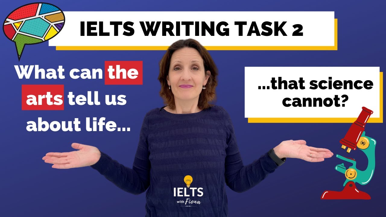 🔴LIVE IELTS Writing planning session what can the arts tell us about