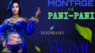 Montage Video Of Pani Pani My First Montage Video Bgmi Montage Video