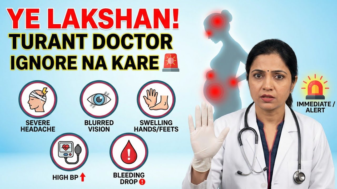 Pregnancy में ये लक्षण दिखें तो तुरंत Doctor को दिखाएँ ? explained in hindi   || pregnancy tips