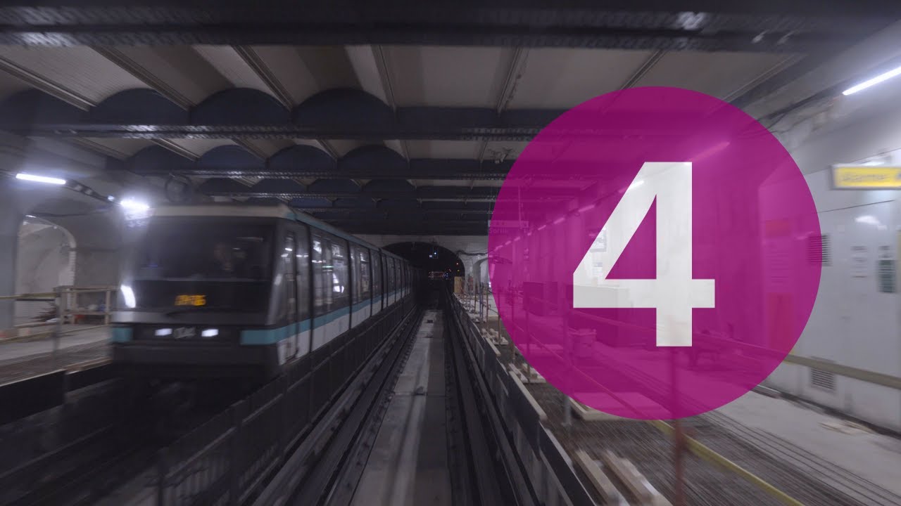 LIGNE 4 MÉTRO PARIS