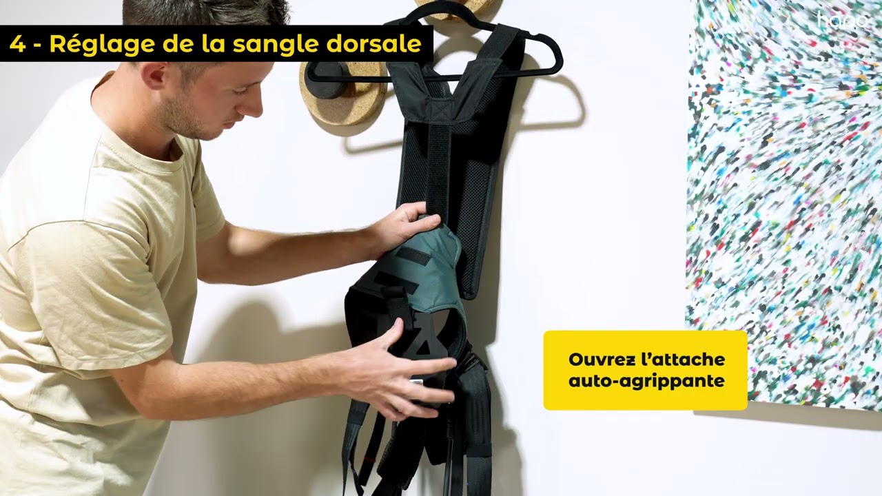 HAPO BACK | Comment mettre en place et régler l’exosquelette