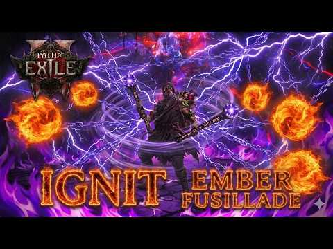 PoE 2 0.5.5 Life Stacking Ignite Gemling Final Update | Ember Fusillade + Arc = Best Combo