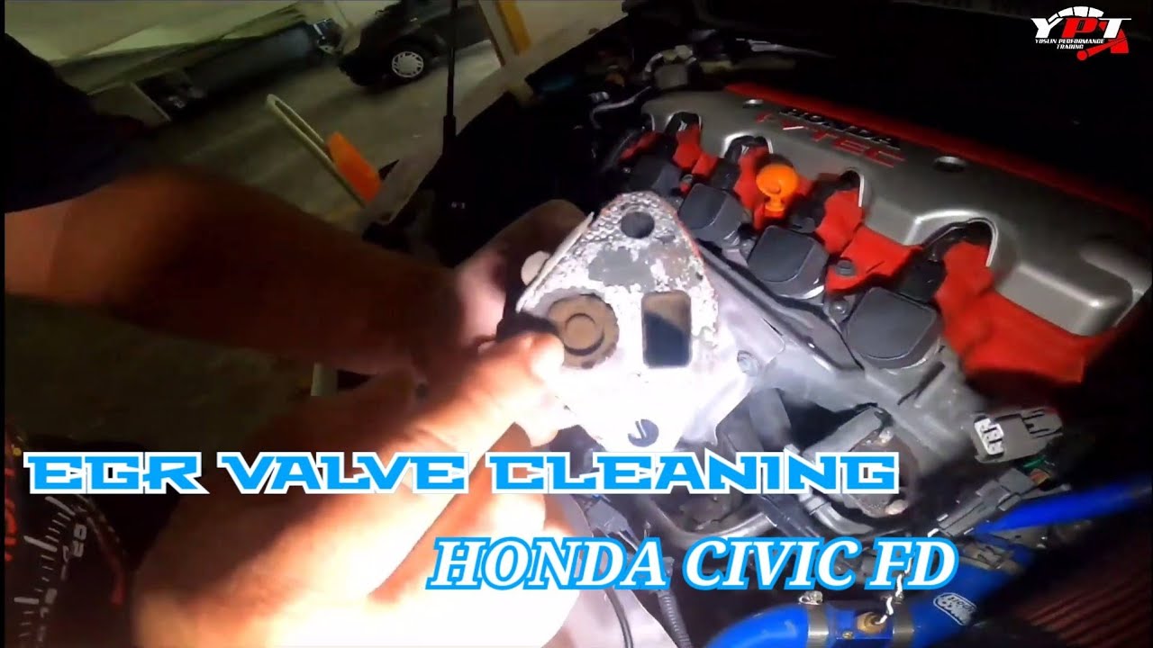 HOW TO CLEANING EGR VALVE HONDA CRV,HRV,CIVIC R18.R20A1,CITY,JAZZ
