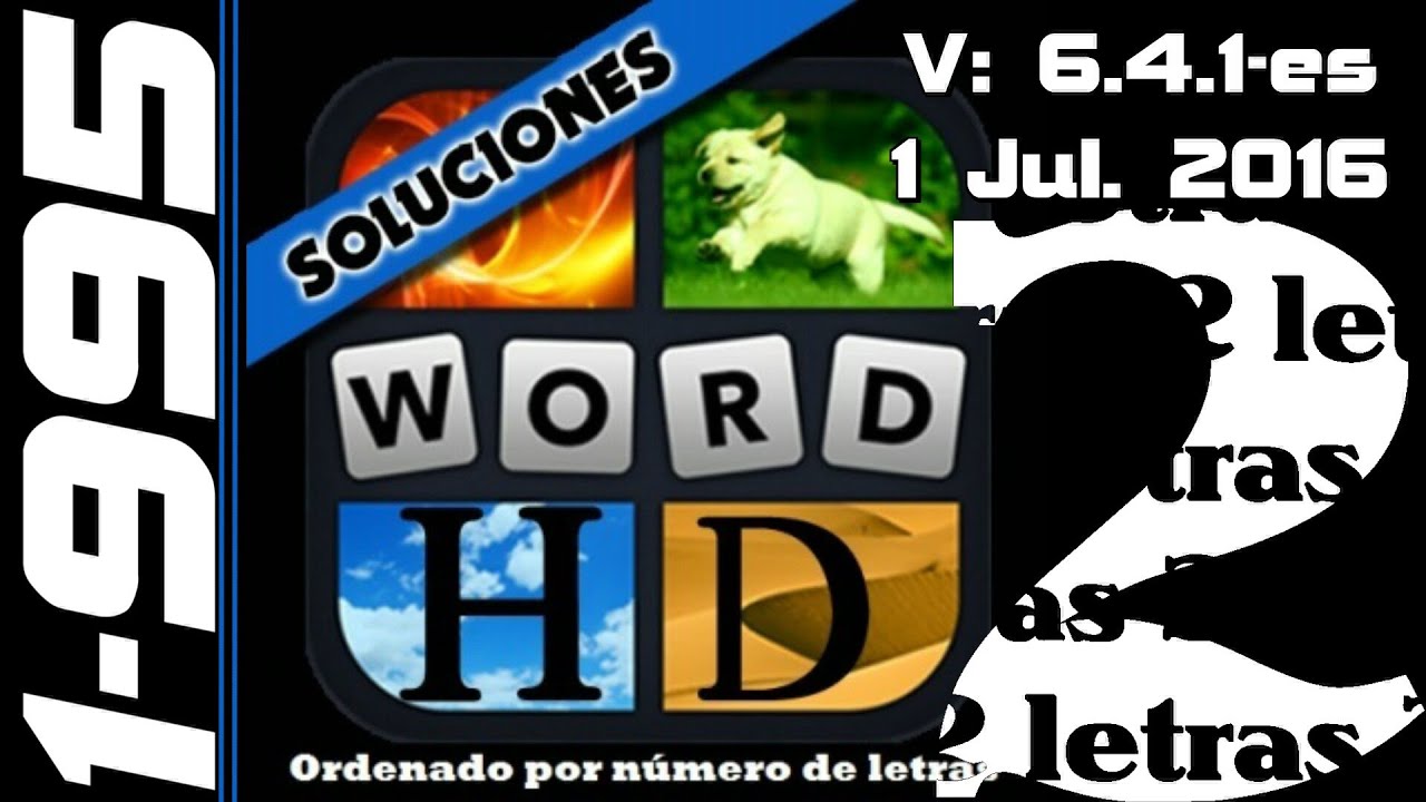 4 Fotos 1 Palabra | Todas las soluciones de 2 letras (1-995) - YouTube